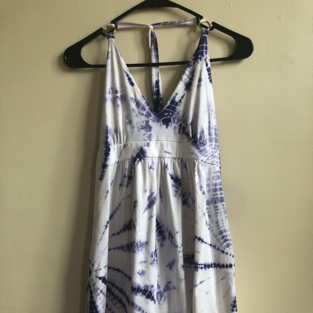 VS halter top tie dye dress